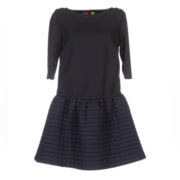 MSGM Women's Fall Winter Party Black Dress, Size IT 44/ US 6, Made in Italy - Picture 2 of 8